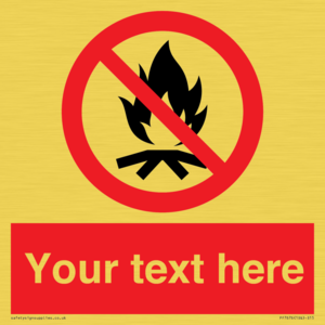 Custom prohibition No campfire